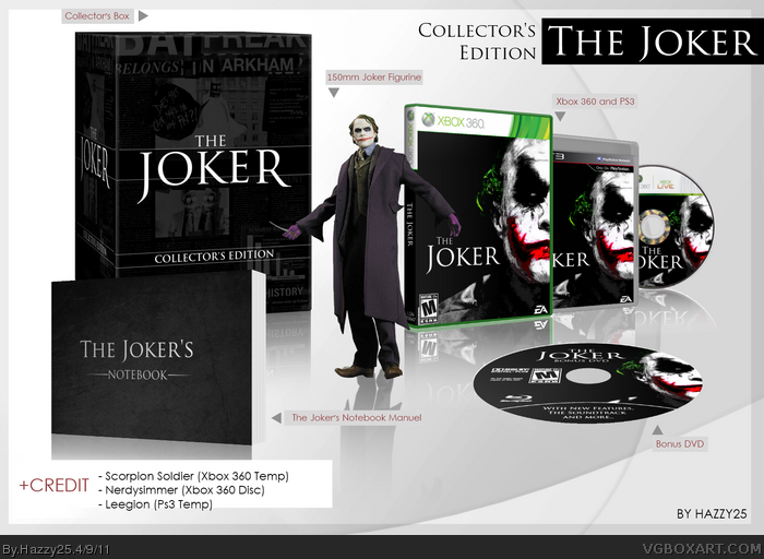 The Joker Collector's Edition box art cover