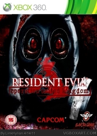 Resident Evil:Operation United Kingdom box art cover