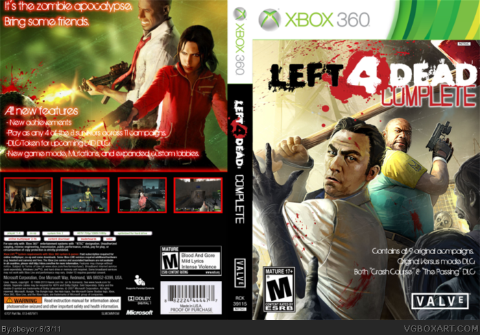Left 4 Dead: Collection box art cover