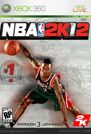 NBA 2k12 box cover