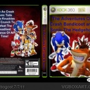 Crash Bandicot Andsonic The Hedgehog Box Art Cover
