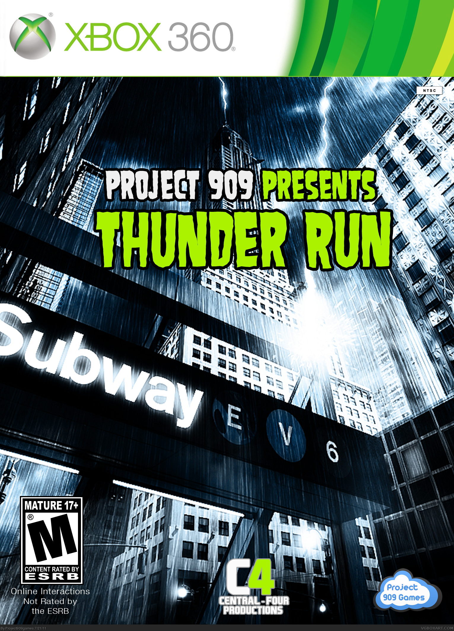 FPS: Thunder Run box cover