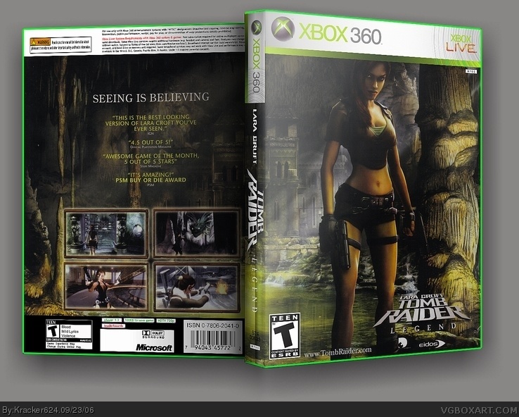 Tomb Raider box cover
