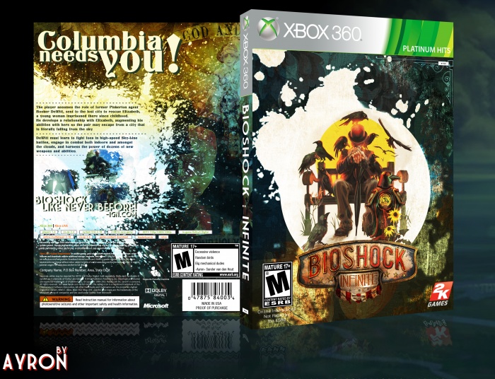 BioShock Infinite box art cover
