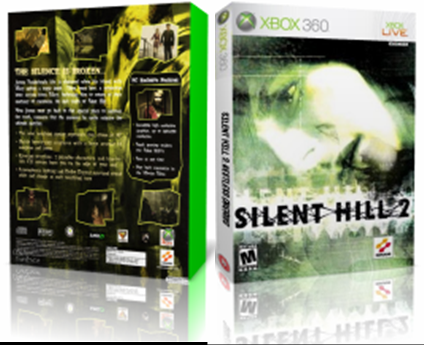 Silent Hill 2 box cover