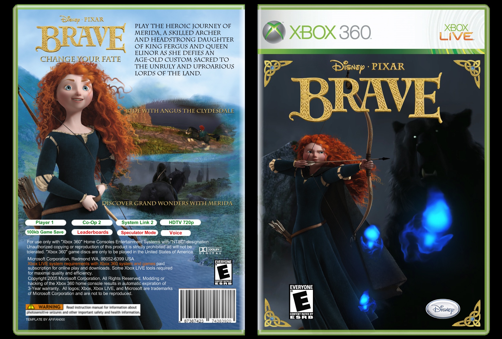 Brave box cover