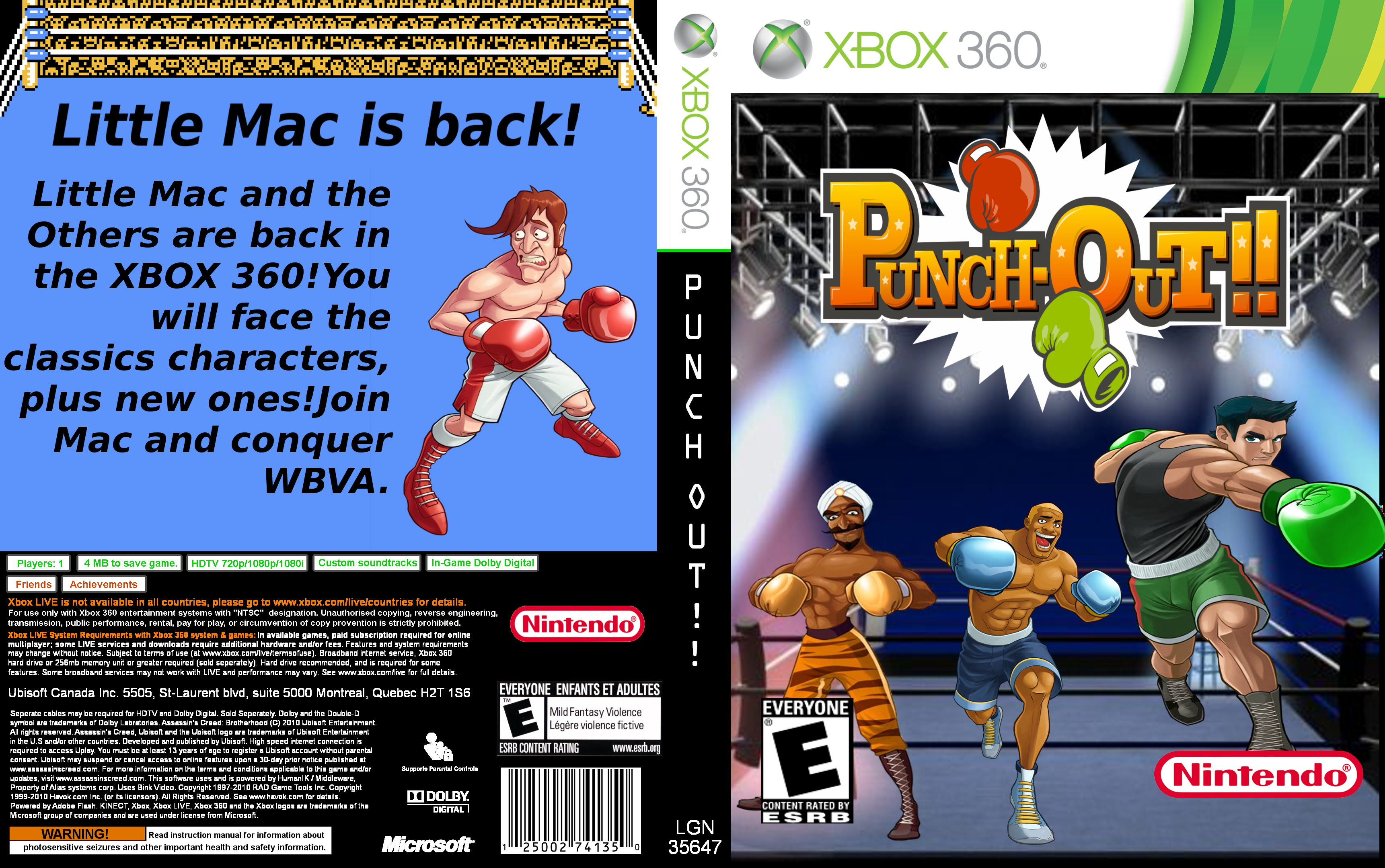 Punch-Out!! box cover