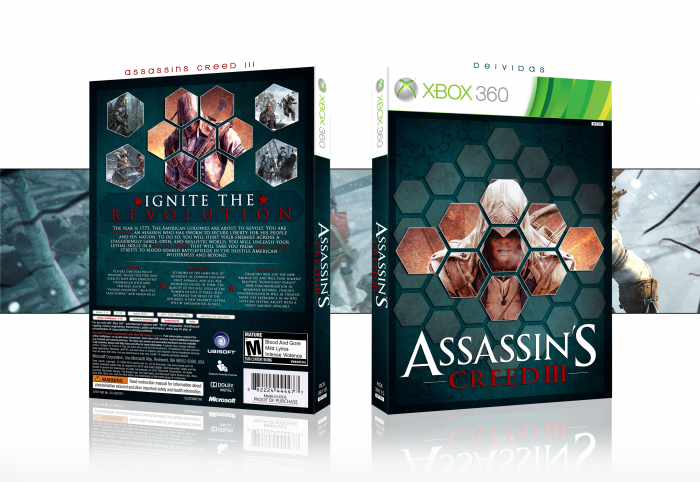 Assassin's Creed III box art cover