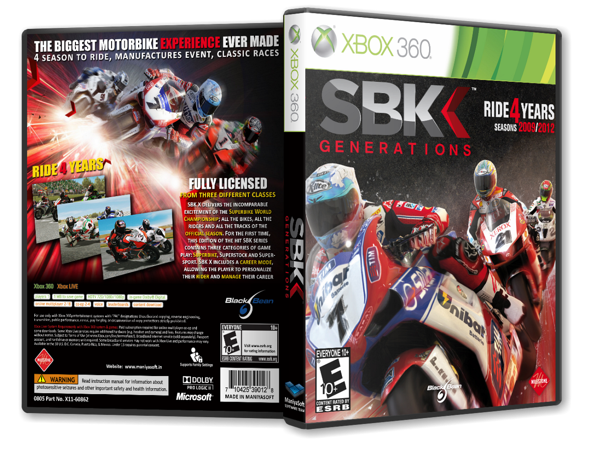SBK Generations box cover