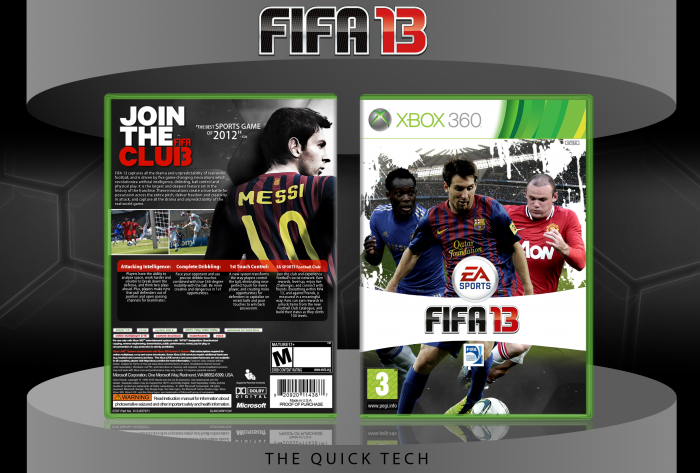 FIFA 13 box art cover