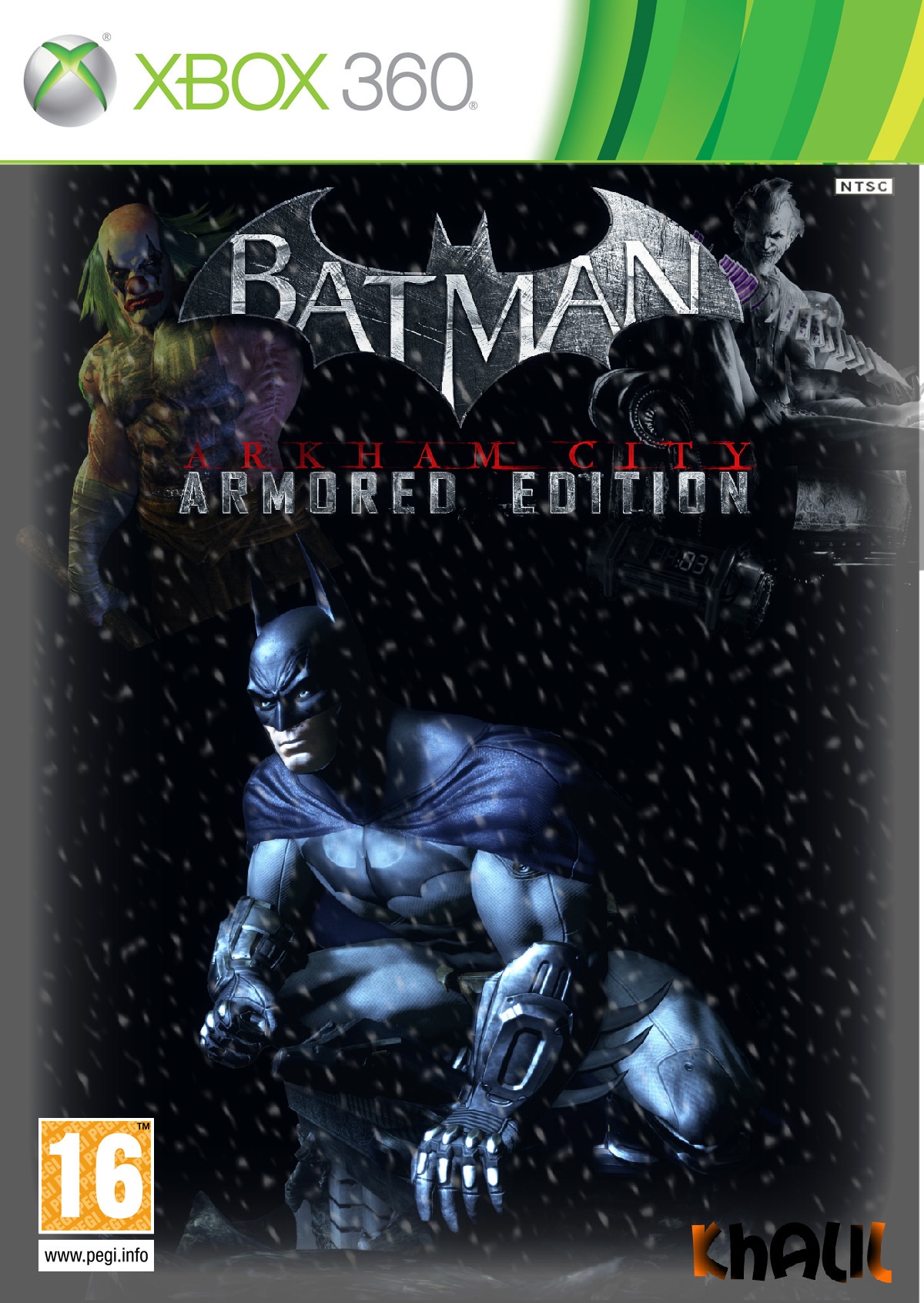 Batman arkhan city Armored edition box cover