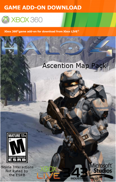 Halo 4 DLC box cover