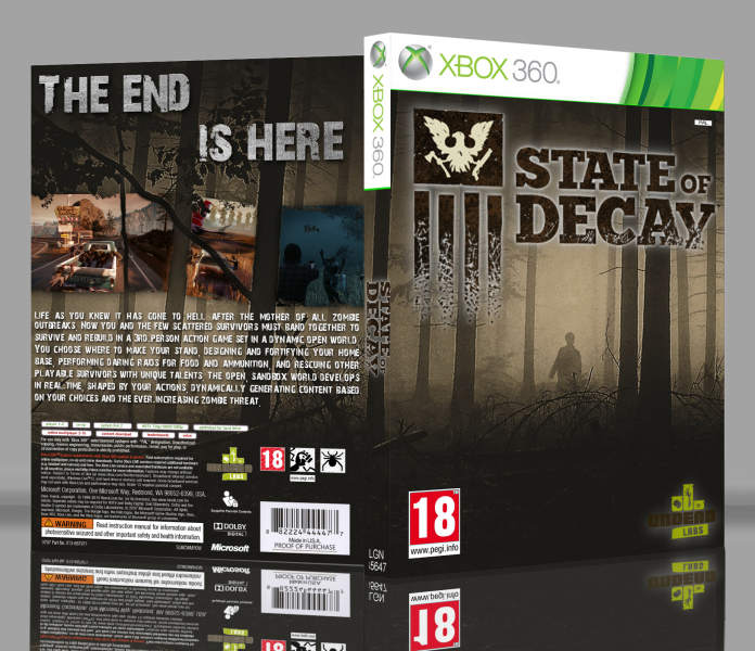 State of Decay box art cover
