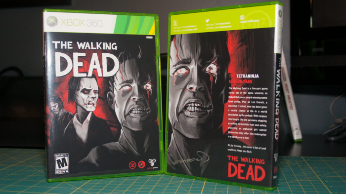 The Walking Dead box art cover