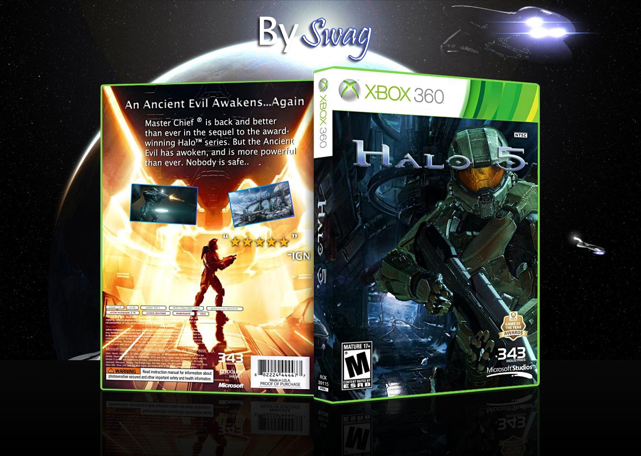 Halo 5 box cover