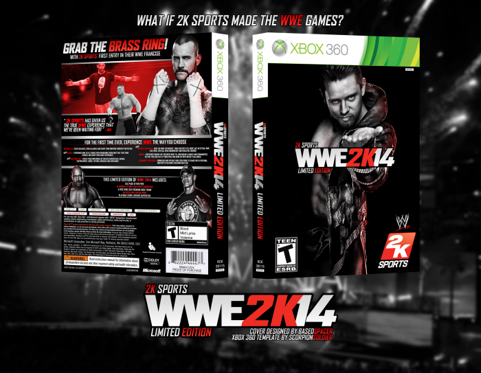 WWE 2K14 - What if? box art cover