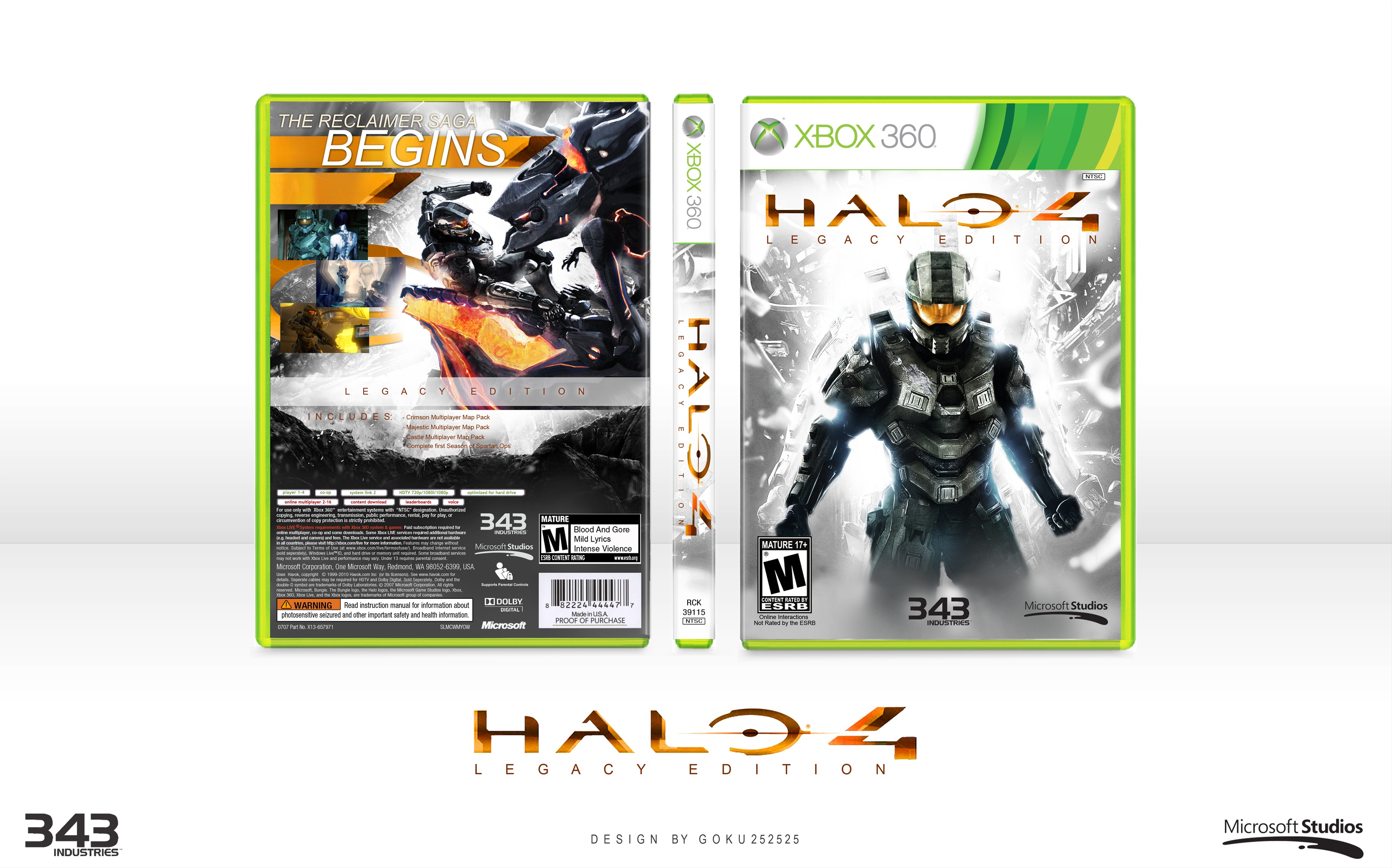 Halo 4: Legacy Edition box cover