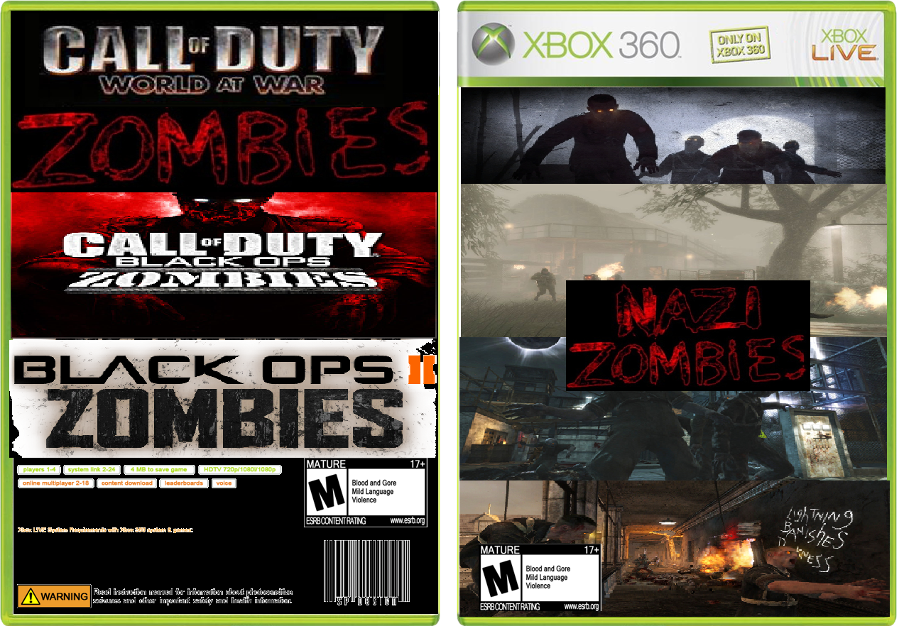 kdog42coleman's Nazi Zombies Game box cover