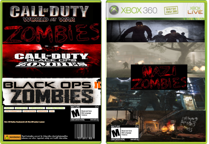 kdog42coleman's Nazi Zombies Game box art cover