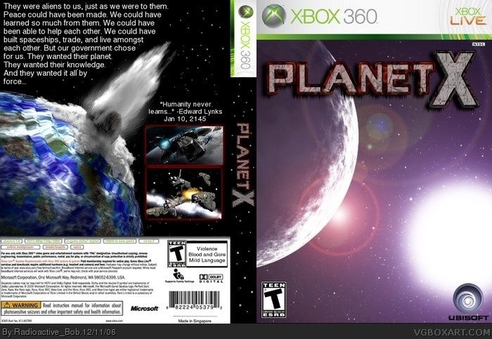 Planet X box art cover