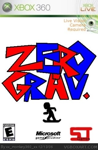Zero Gravity box cover