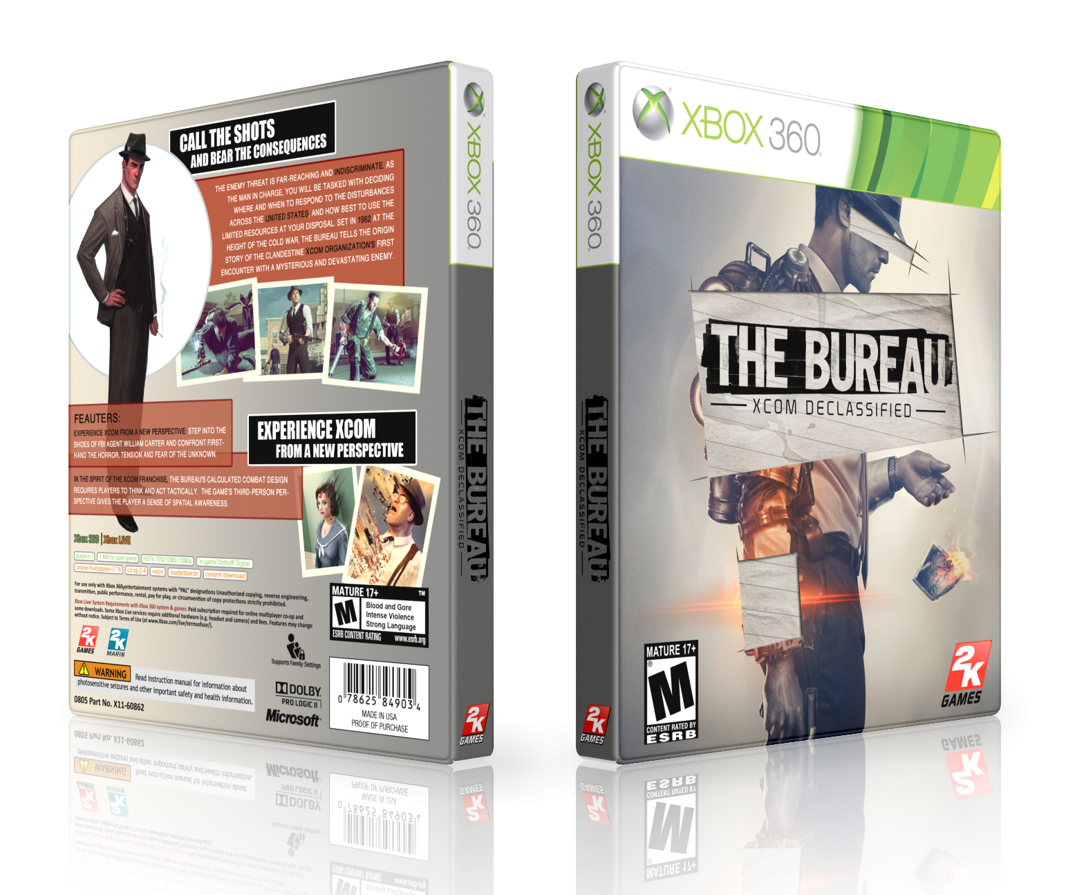 The Bureau: XCOM Declassified box cover