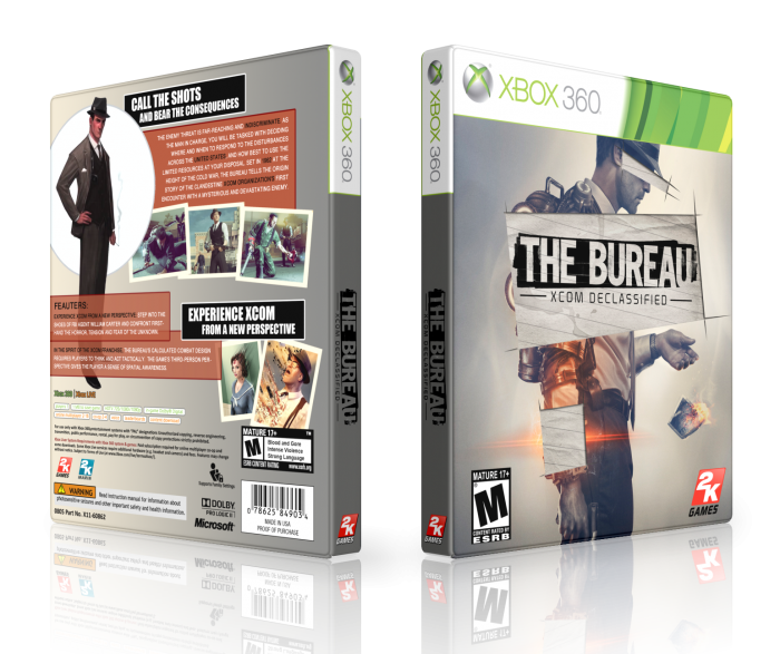 The Bureau: XCOM Declassified box art cover