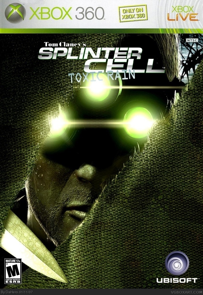 Tom Clancy's Splinter Cell: Toxic Rain box cover