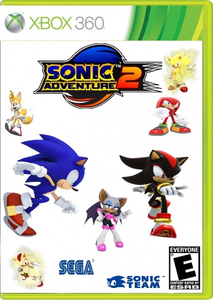 Sonic Adventure 2 HD box art cover