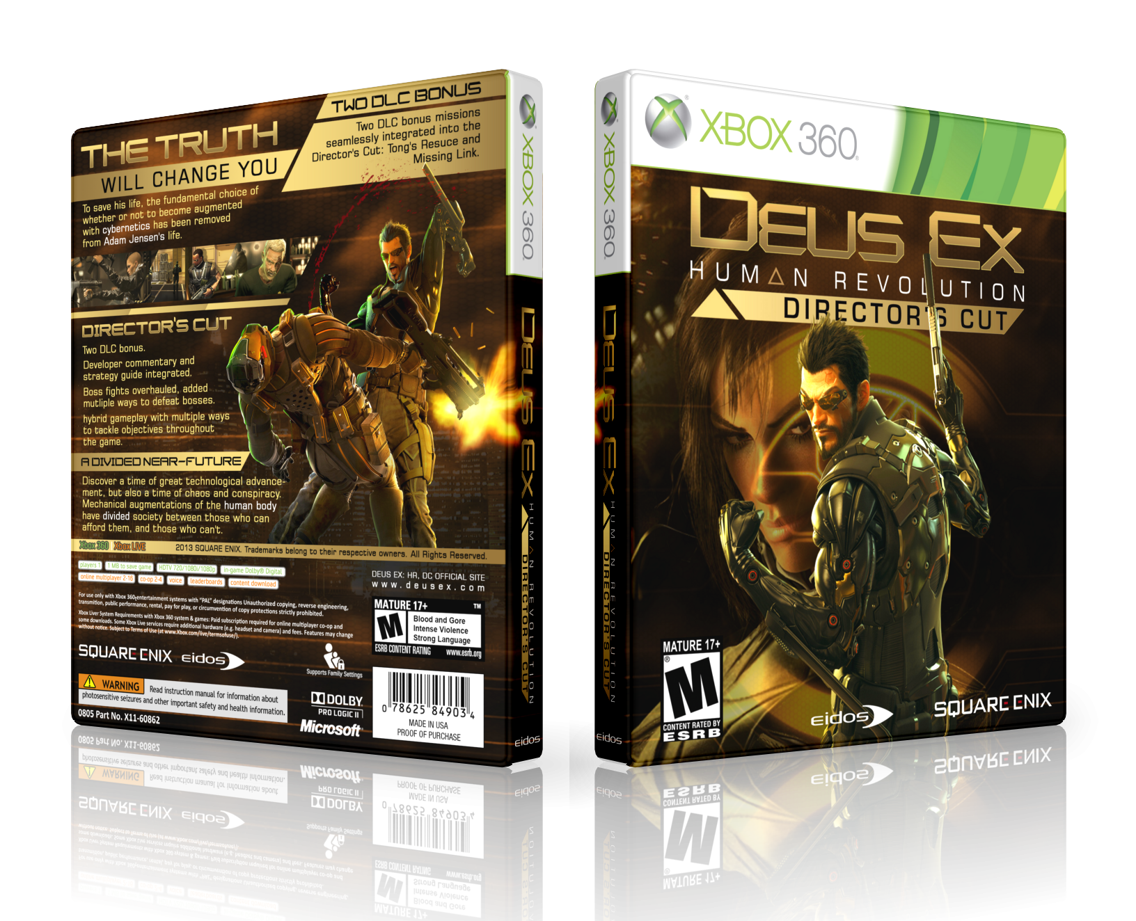 Deus Ex: Human Revolution - Director's Cut box cover