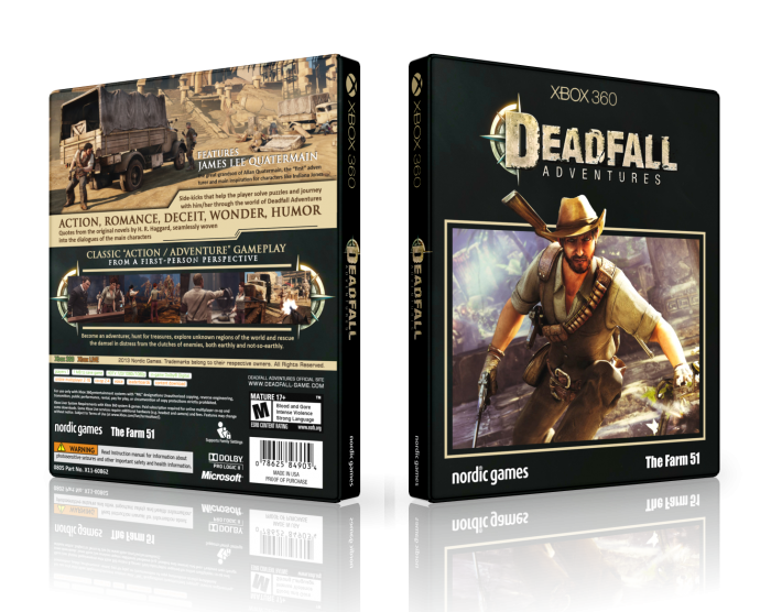 Deadfall Adventures box art cover