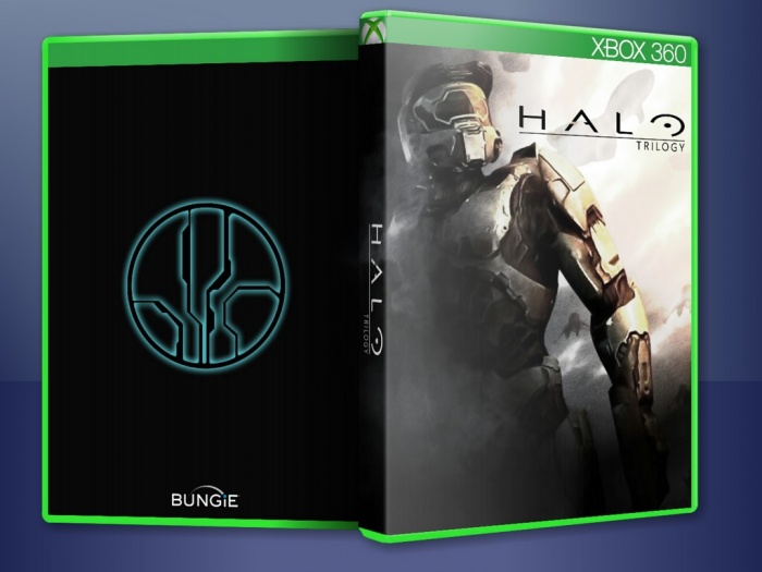 Halo Trilogy box art cover