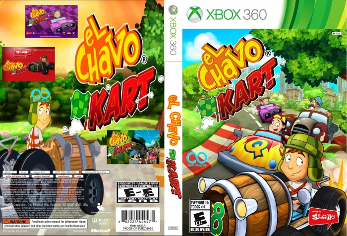El Chavo Kart box art cover
