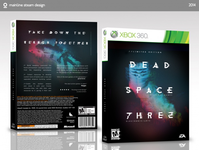 Dead Space 3 Limited Edition box art cover