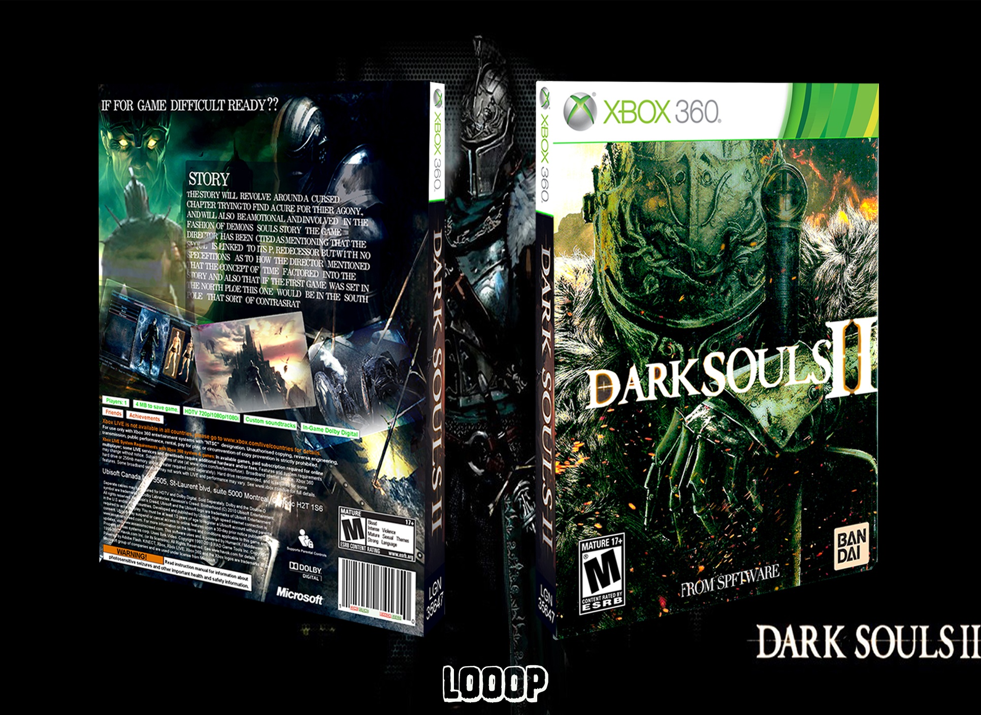 dark souls 2 box cover