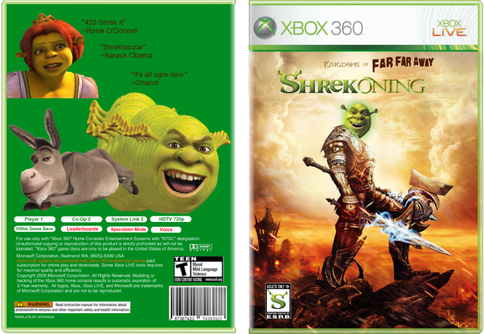 Kingdoms Of Amalur Reckoning Xbox 360 Box Art Cover By King Shrek