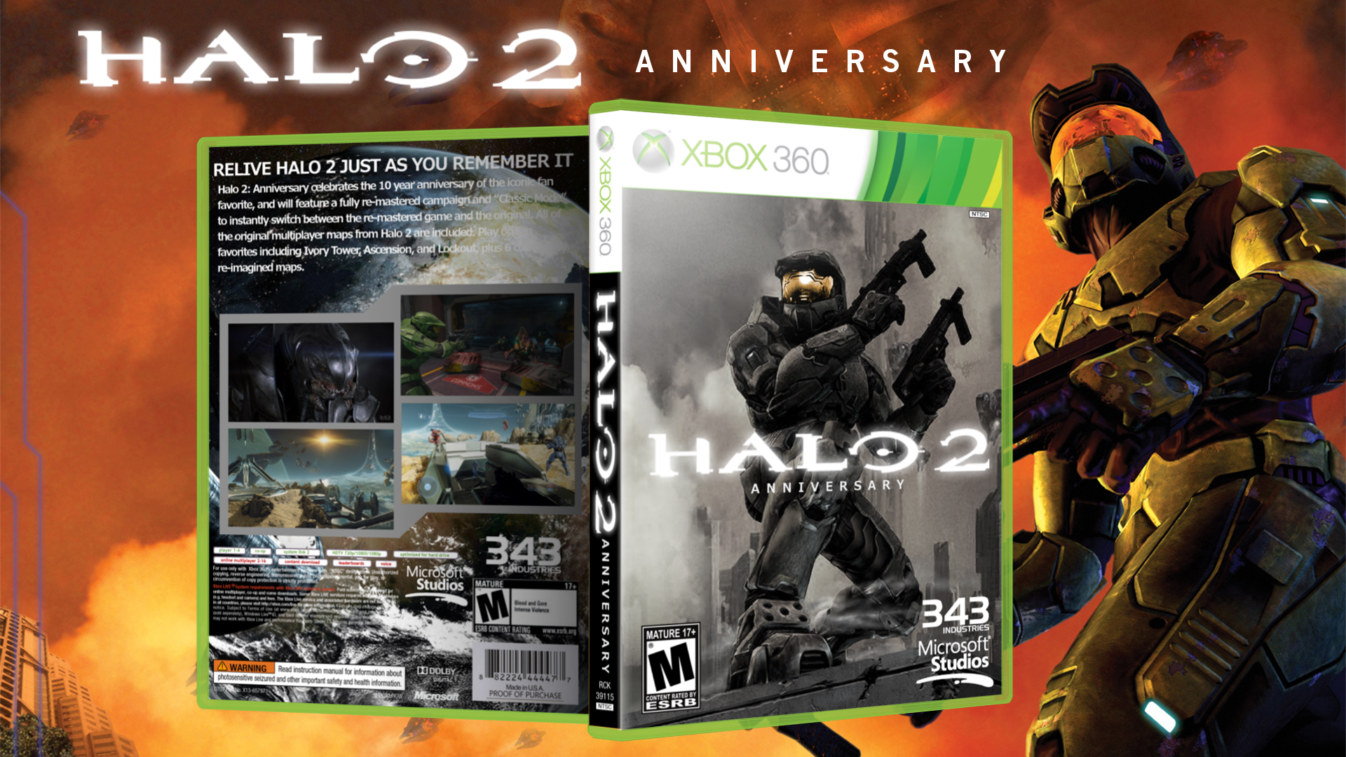 Halo 2: Anniversary box cover