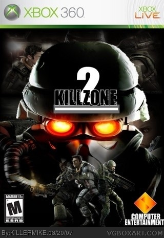 killzone 2 box cover