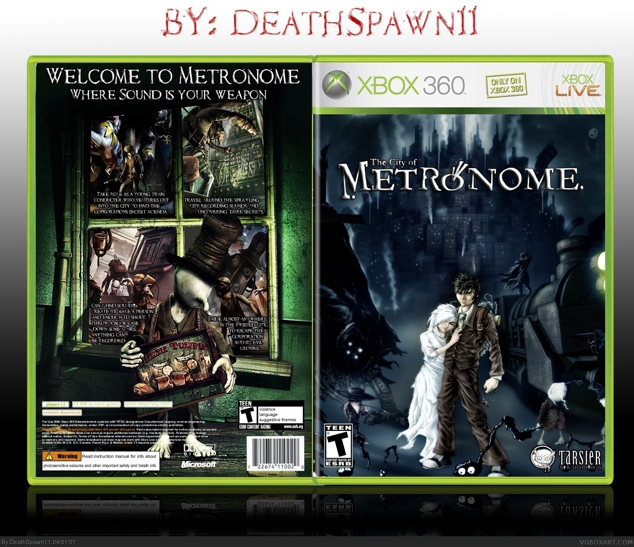 The City Of Metronome box cover