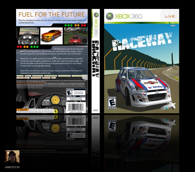 Raceway box art cover