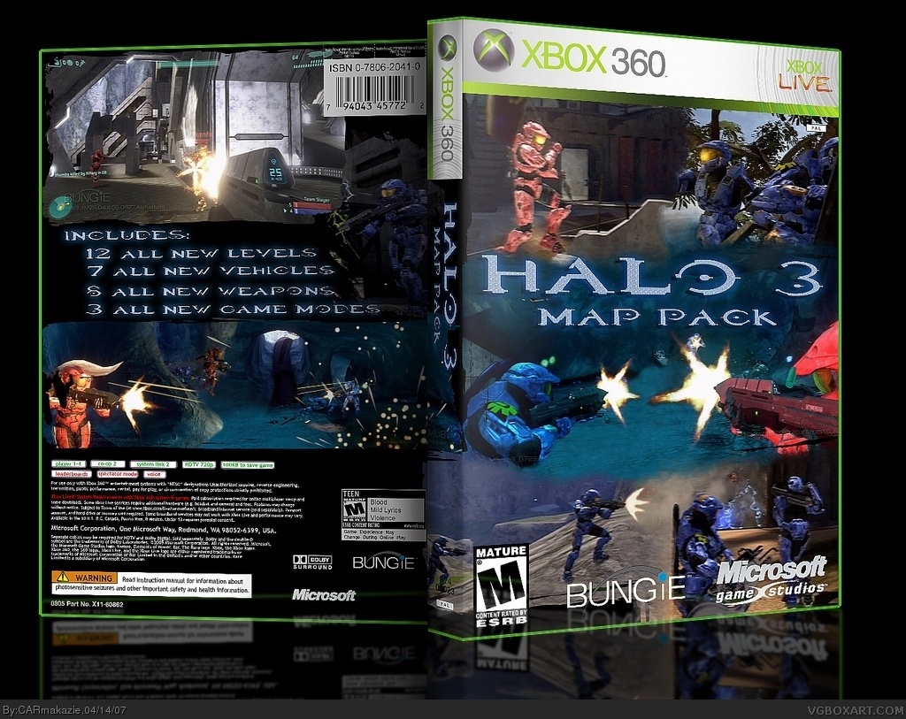 Halo 3 Multiplayer Map Pack box cover