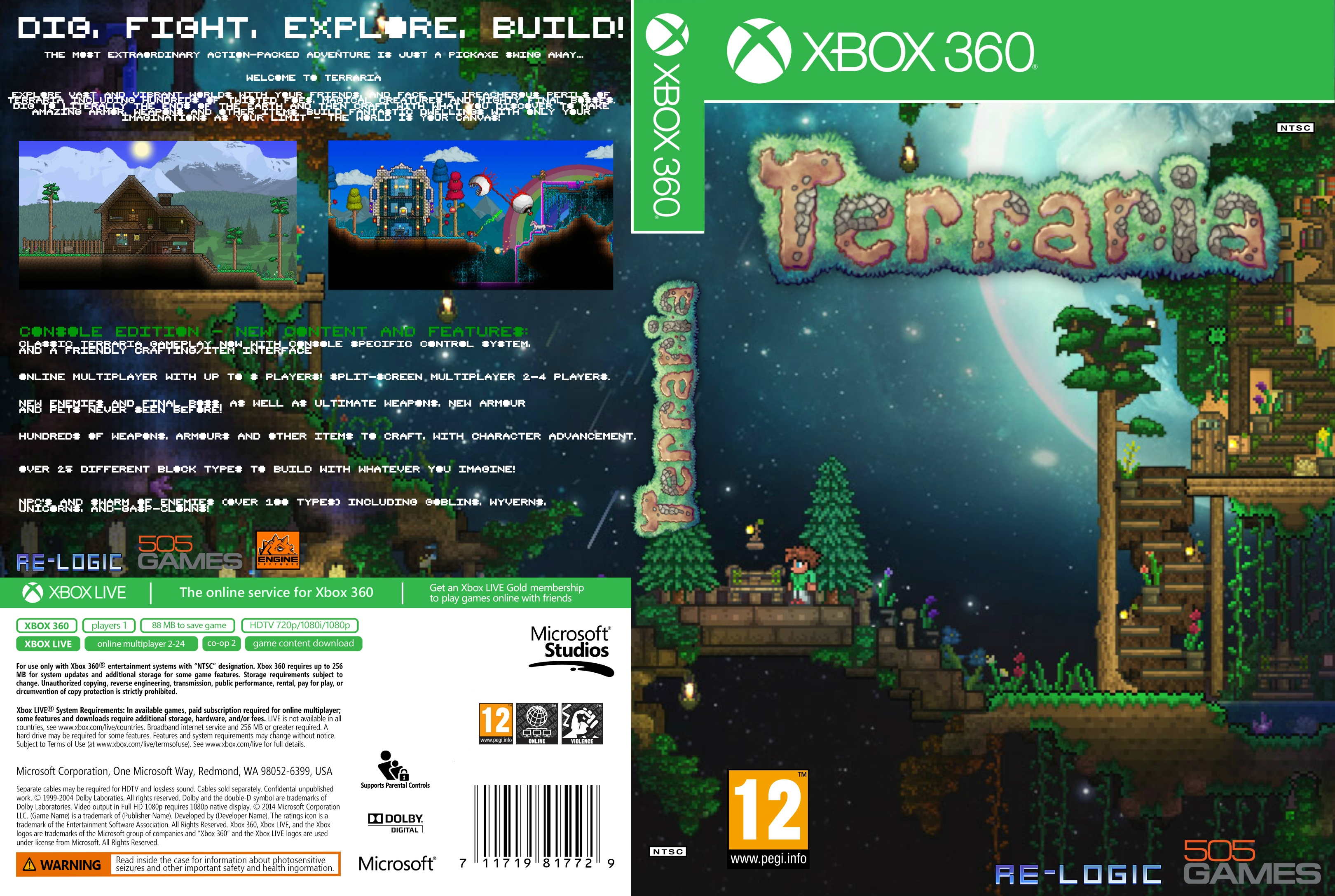 Terraria box cover