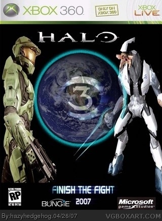 Halo 3 box art cover