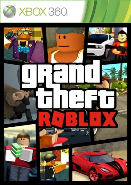 Grand Theft Roblox Xbox 360 Box Art Cover By Alex Gozdecki