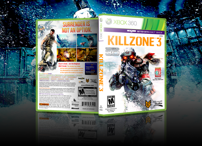 Killzone 3 box art cover
