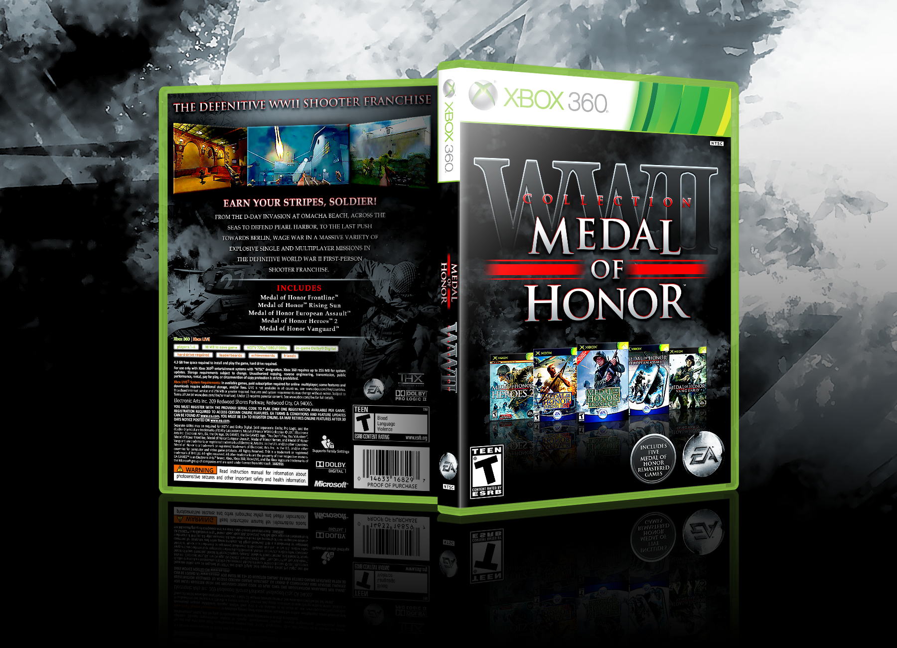 Medal of Honor WWII Collection box cover
