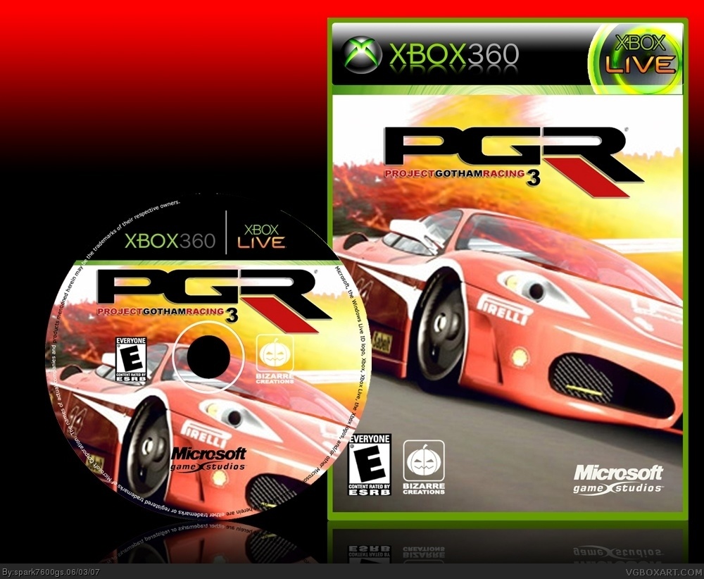 Project Gotham Racing 4 box cover