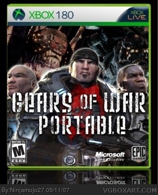 Gears of War Portable (180) box art cover