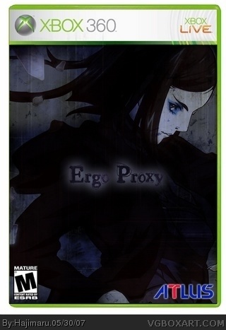 Ergo Proxy box cover