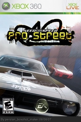Need for Speed: ProStreet box cover
